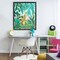 Stupell Industries Stoic Leopard Tropical Forest Floating Frame, design by Nabeela Rumi